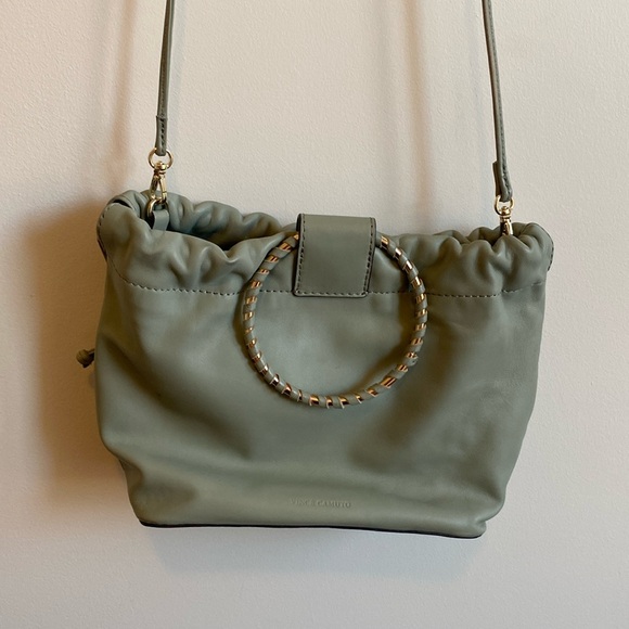 Vince Camuto blue/grey bucket purse - Picture 1 of 4